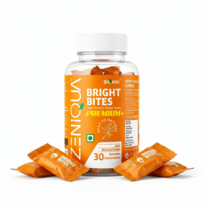 Zeniqua BrightBites Premium | Advance Multivitamin Gummies For Kids | 30 Gummies